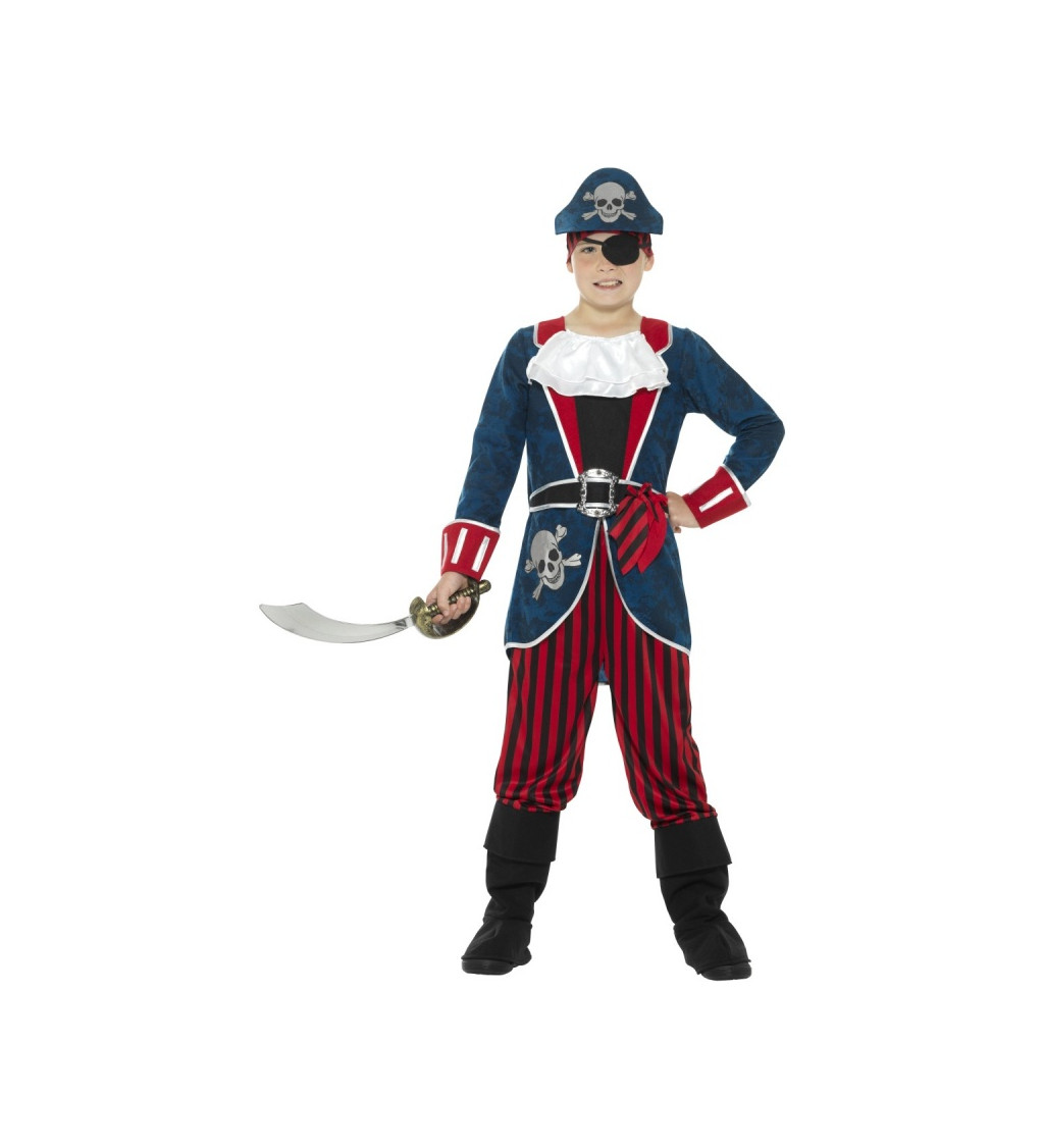 Dětský kostým Kapitán pirátů
