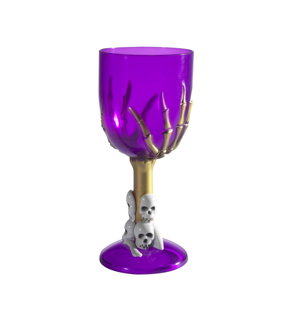 Fialový pohár Gothic