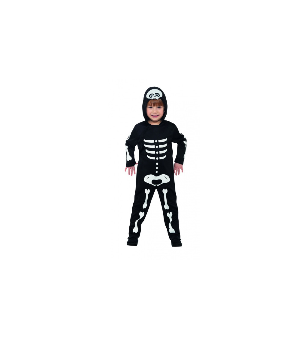 Dětský kostým Skeleton