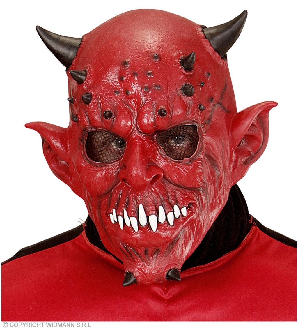 Latexová maska Zubatý pekelník