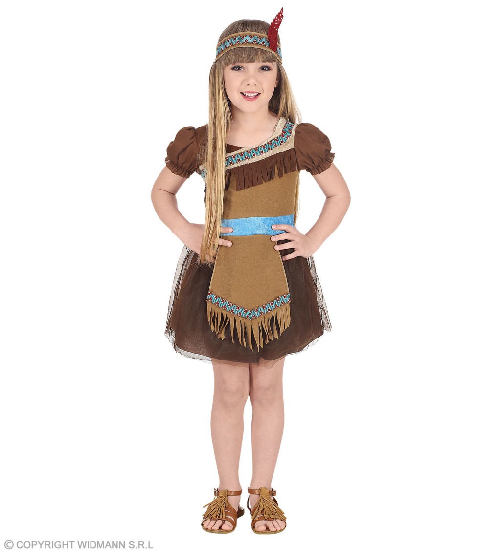 Dětský kostým Indiánka III