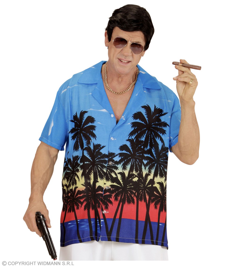 Palmová havajská košile
