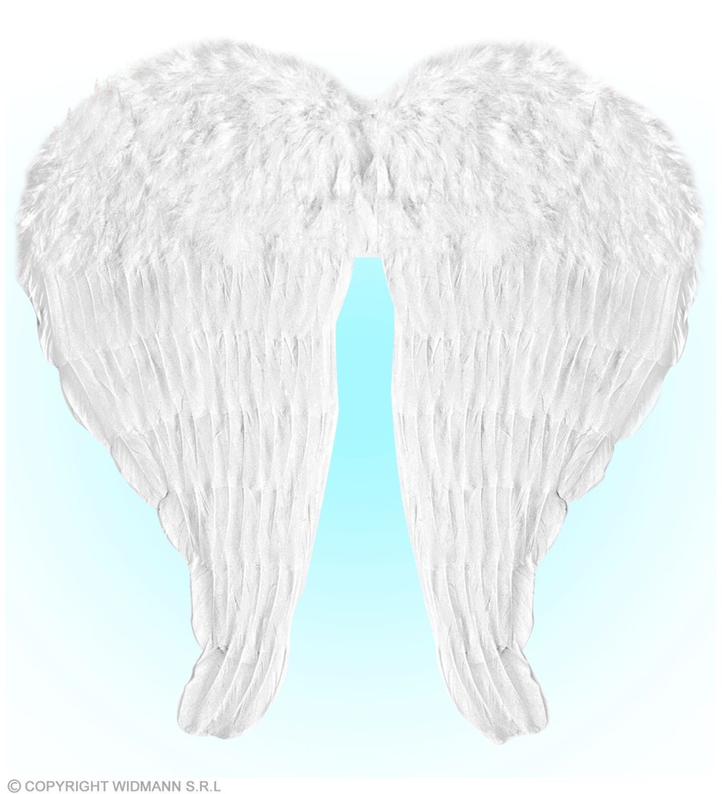 Bílá maxi křídla ohebná