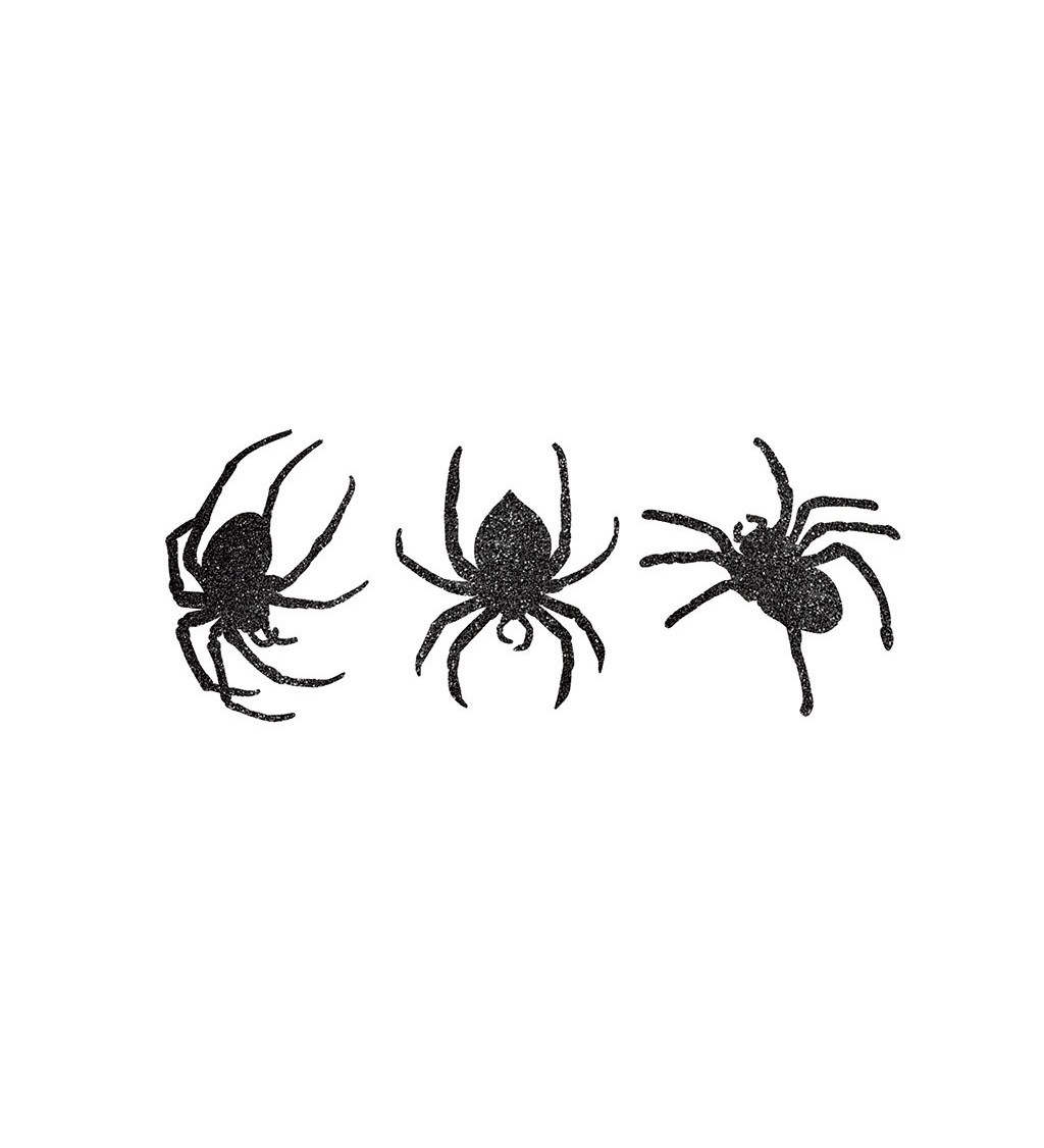 Dekorace Třpytiví pavouci
