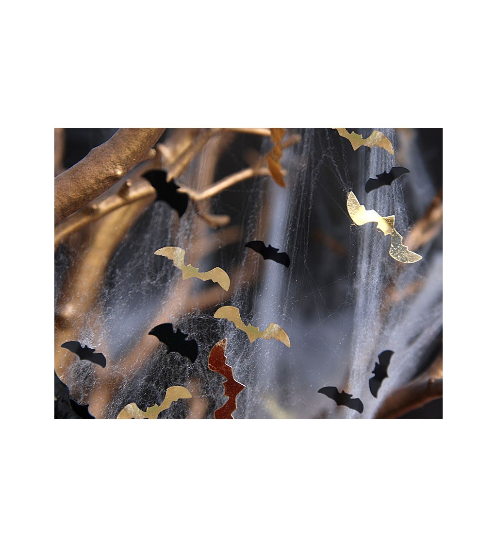 Dekorace - Konfety netopýři