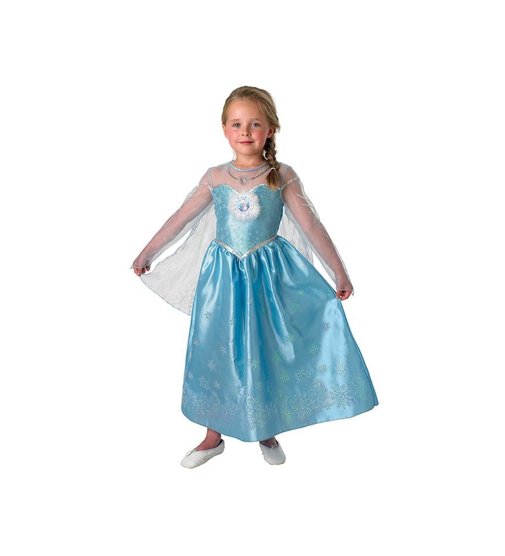 Dětský kostým pro dívky - Královna Elsa deluxe