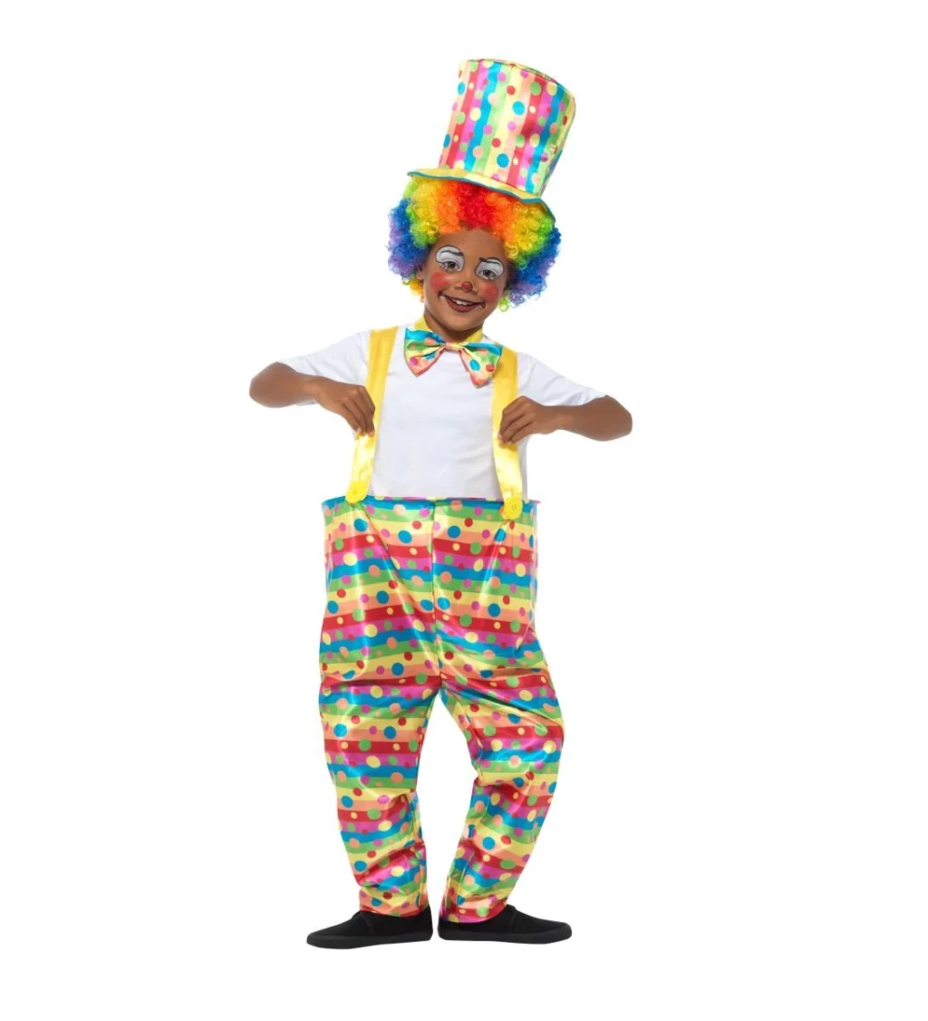 Dětský kostým Puntíkatý klaun