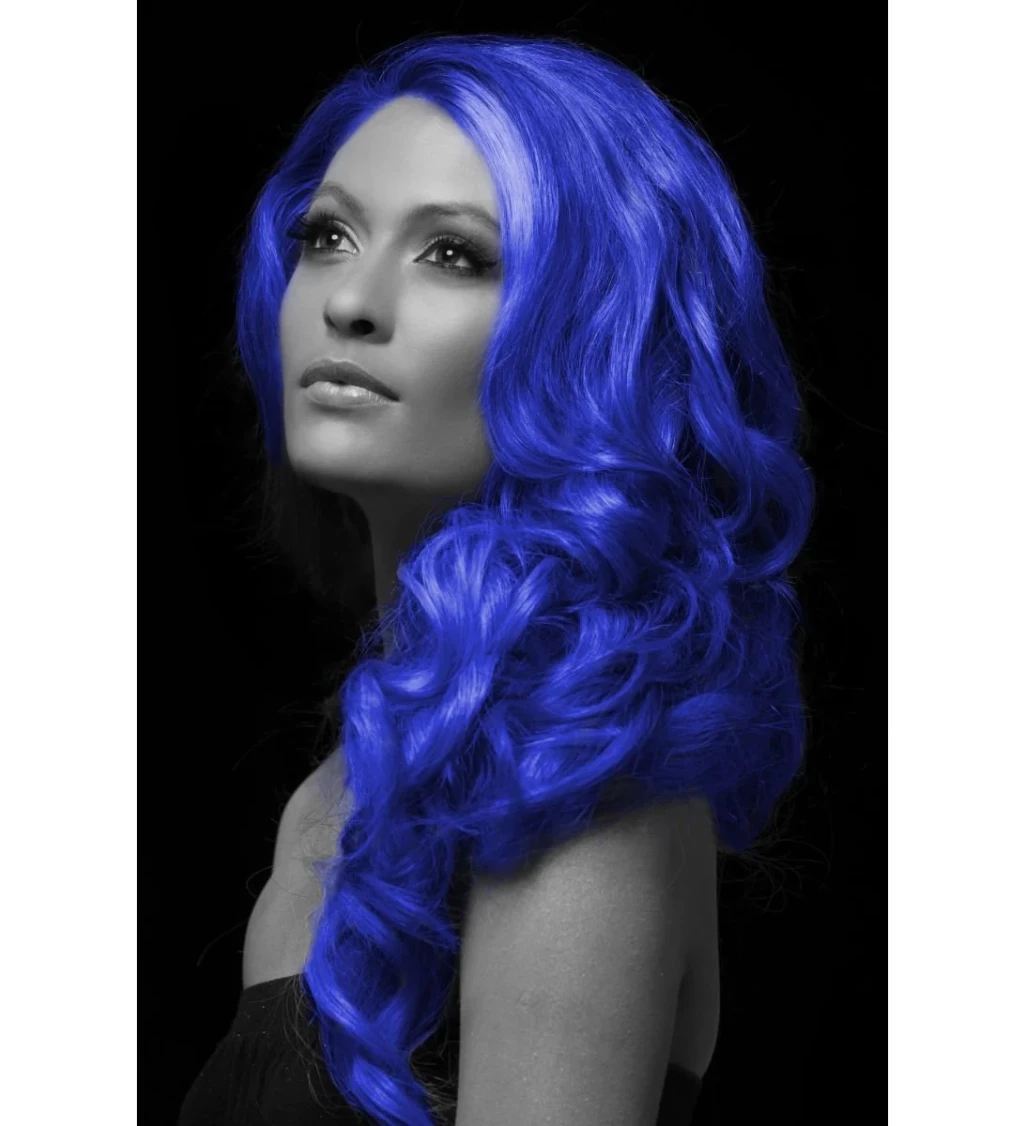 Barevný sprej na vlasy - modrá