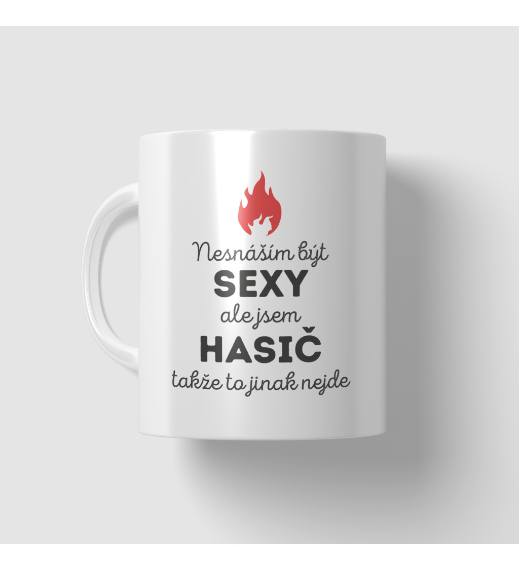 Hrnek Sexy hasič