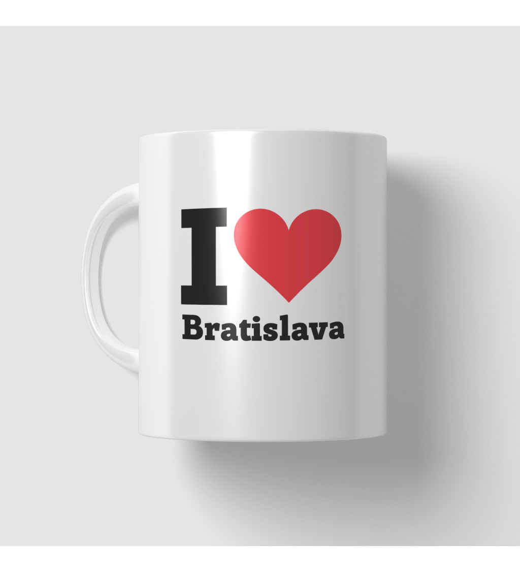 Hrnek - I love Bratislava