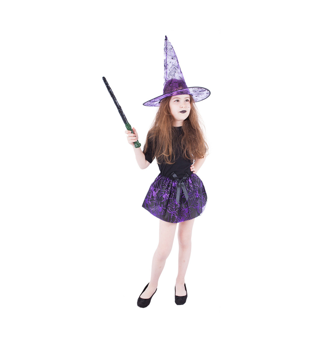 Sukně a čarodějnický klobouk