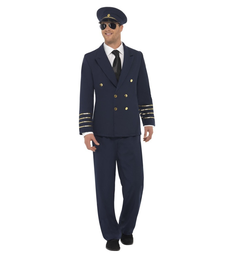 Námořní pilot pánský kostým