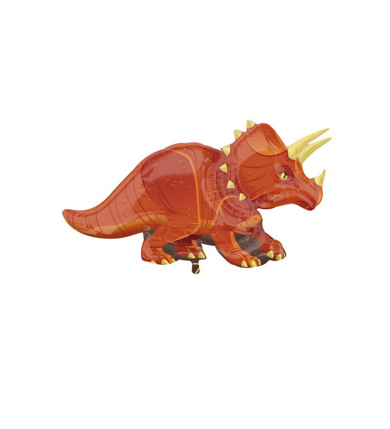 Triceratops fóliový balónek