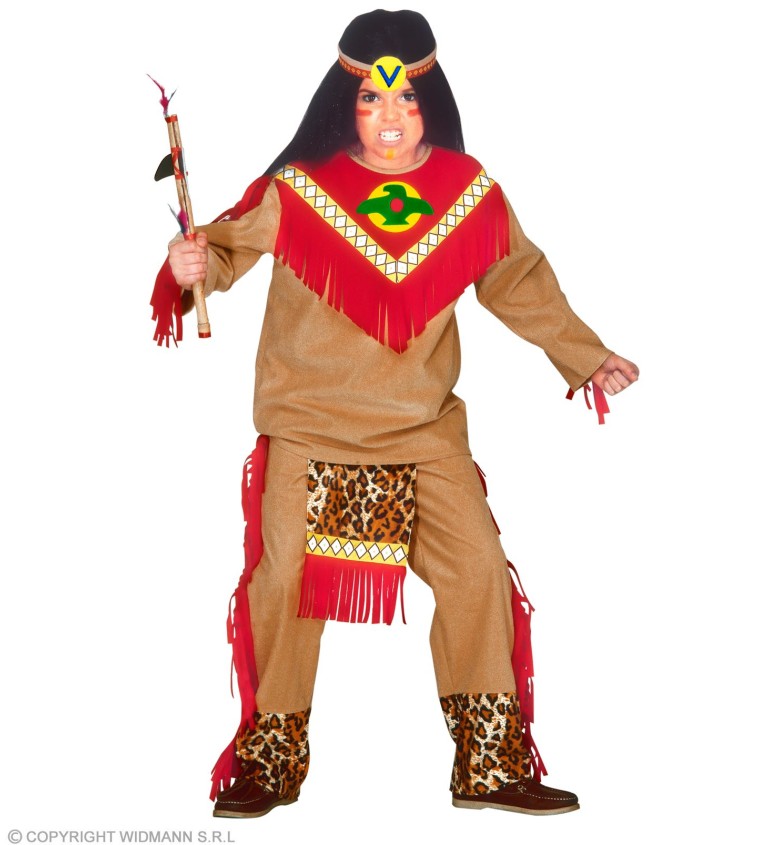 Dětský indiánský kostým Rozzuřený býk
