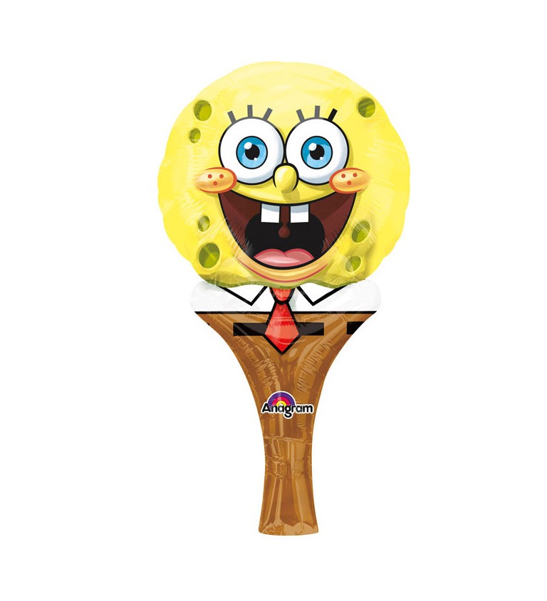 Sponge Bob fóliový balónek lízátko