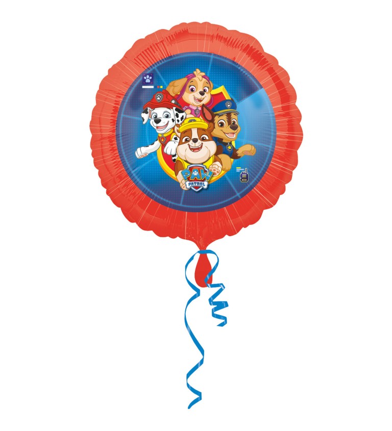 Fóliový balónek - Tlapková patrola