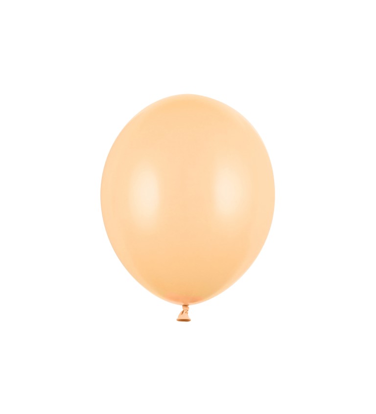 Balónek Strong - pastelově broskvové, 30 cm