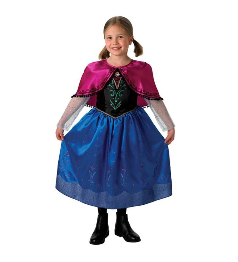 Dětský kostým pro dívky - Princezna Anna deluxe