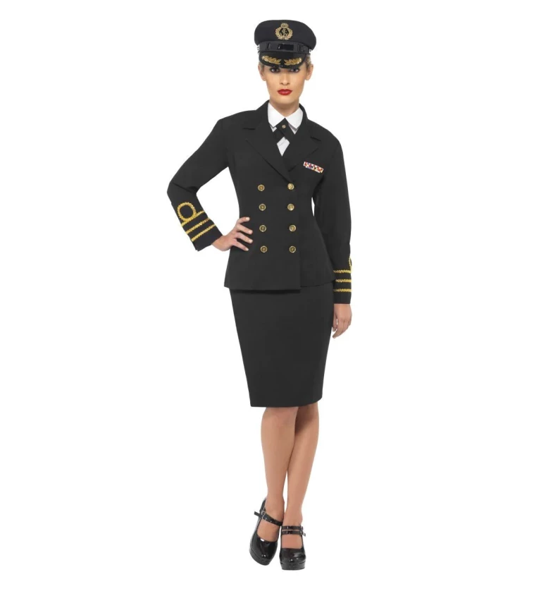 Kostým pro ženy - Navy důstojnice
