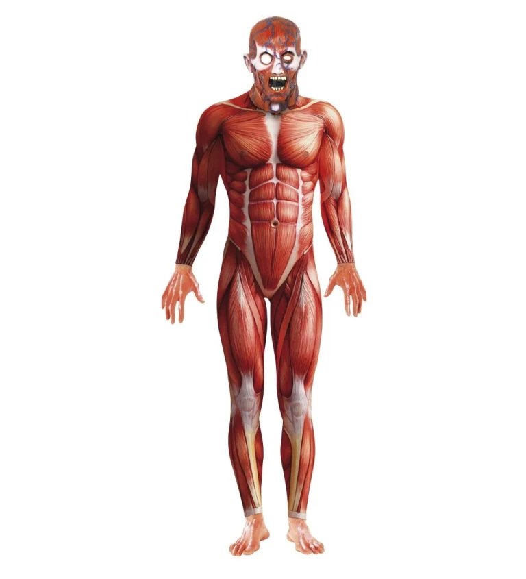 Kostým Unisex - Tělo bez kůže