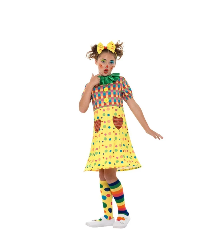 Dětský kostým Rozesmátá klaunice