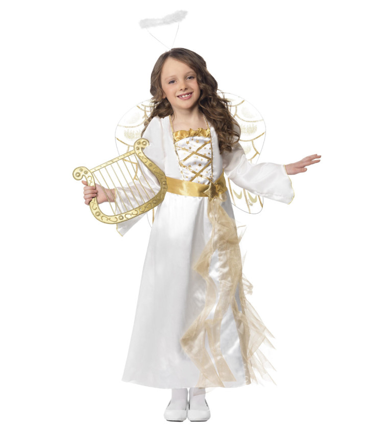 Dětský kostým pro dívky -  Nebeský anděl