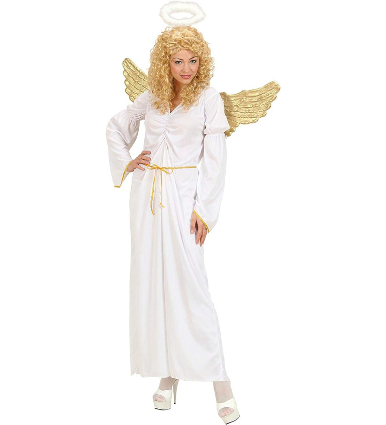 Vánoční kostým Anděl se svatozáří