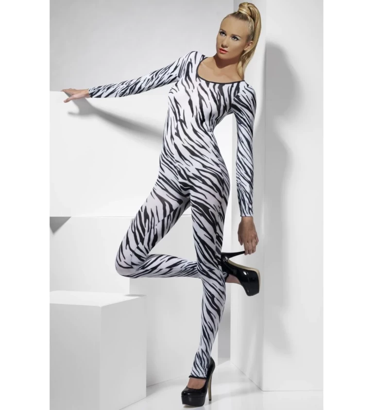 Bodysuit - vzor zebra