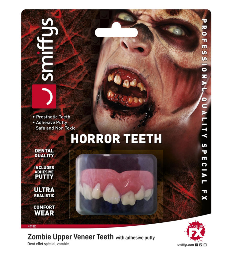 Zombie zuby deluxe