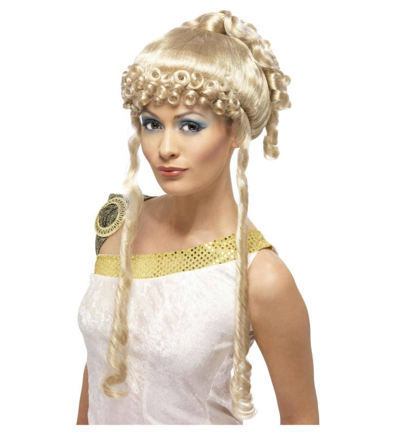 Paruka Řecká kráska - blond provedení