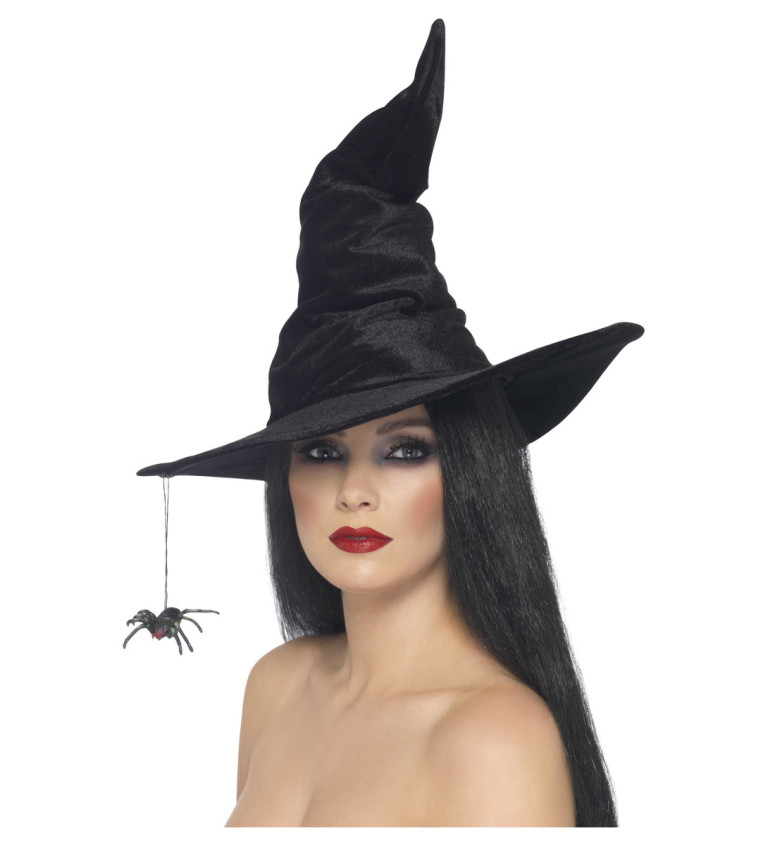 Čarodejnický klobouk - zavěšený pavouček