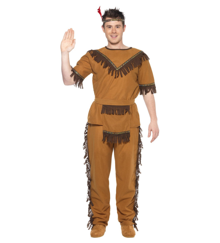 Kostým pro muže - Indiánský chlapec