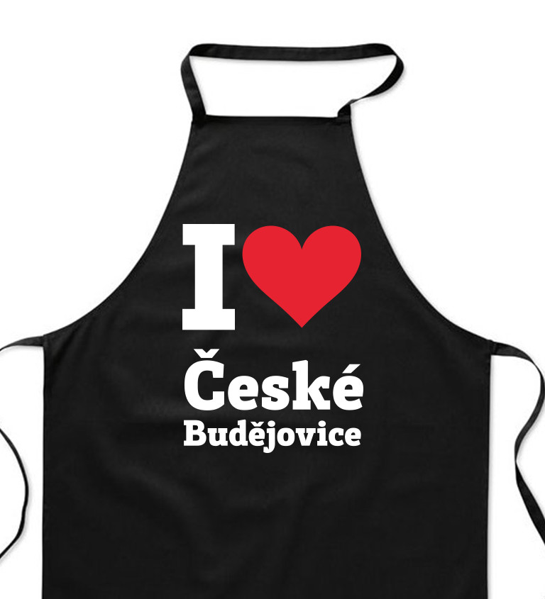 Zástěra černá - České Budějovice