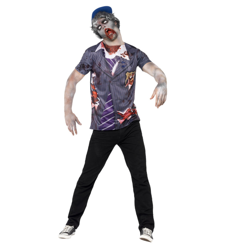 Pánský kostým Zombie školáka